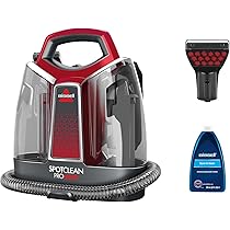 BISSELL SpotClean ProHeat, Lavatappeti, Pulitore Macchie con Tecnologia HeatWave, Lava Tappezzeria per Tappeti, Auto, Pulisci Divani, Moquette, Materassi e Altro, Potente Motore da 330W, 36988