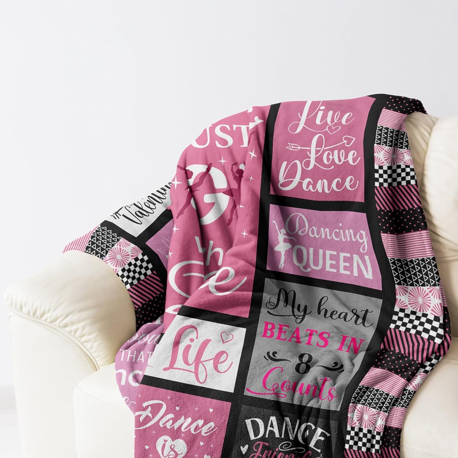Dance Gifts, Dance Recital/Dancer/Ballet/Ballerina Gifts for Girls Teens Her Teacher, Dancers/Dancing Blanket50 x40 - Image 3