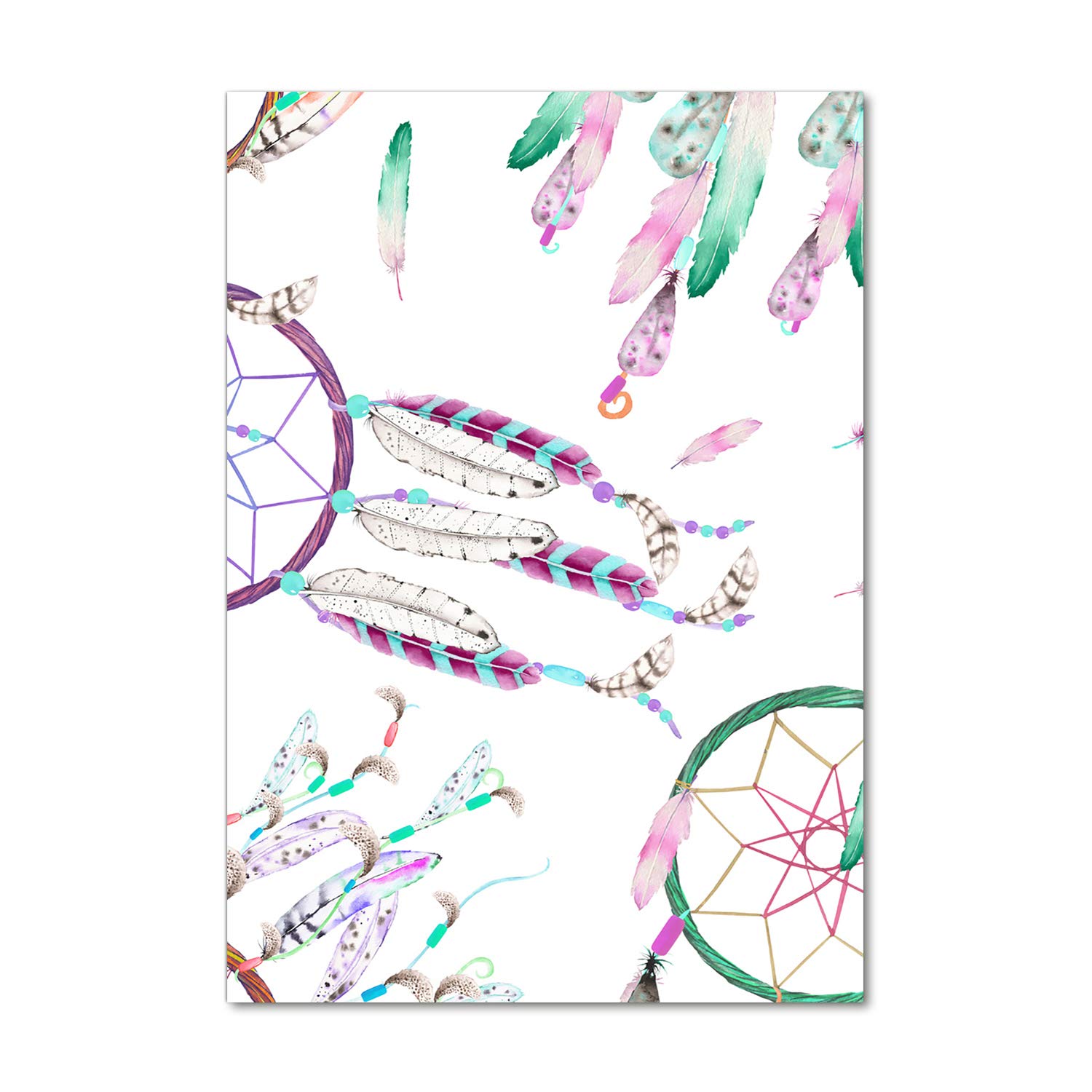 Mural art déco en acrylique Tulup 70x100 tableau incassable et lumineux motif capteurs de rêves
