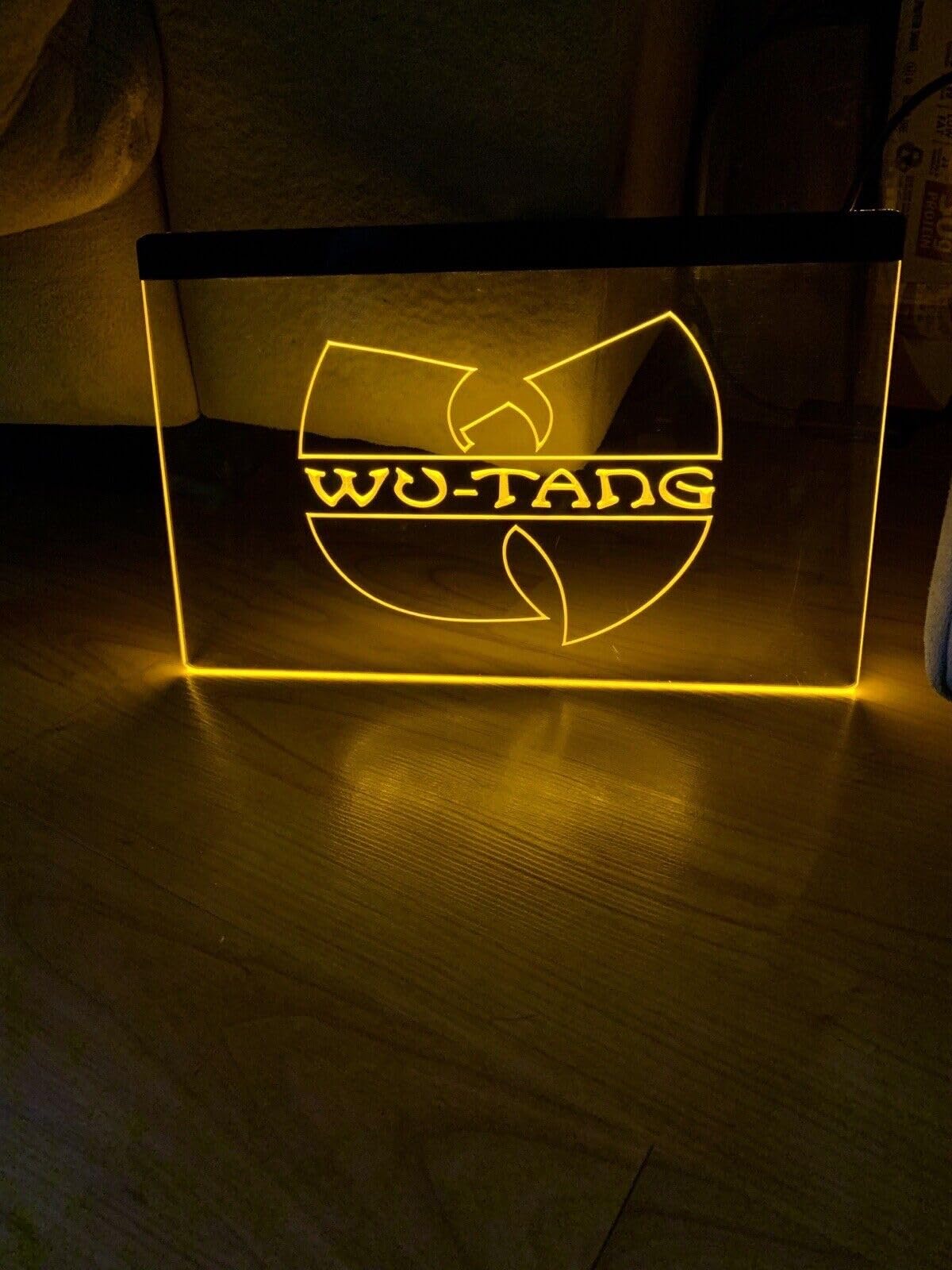 Led Light Sign For Wu Tang band music lover gift idea or audio