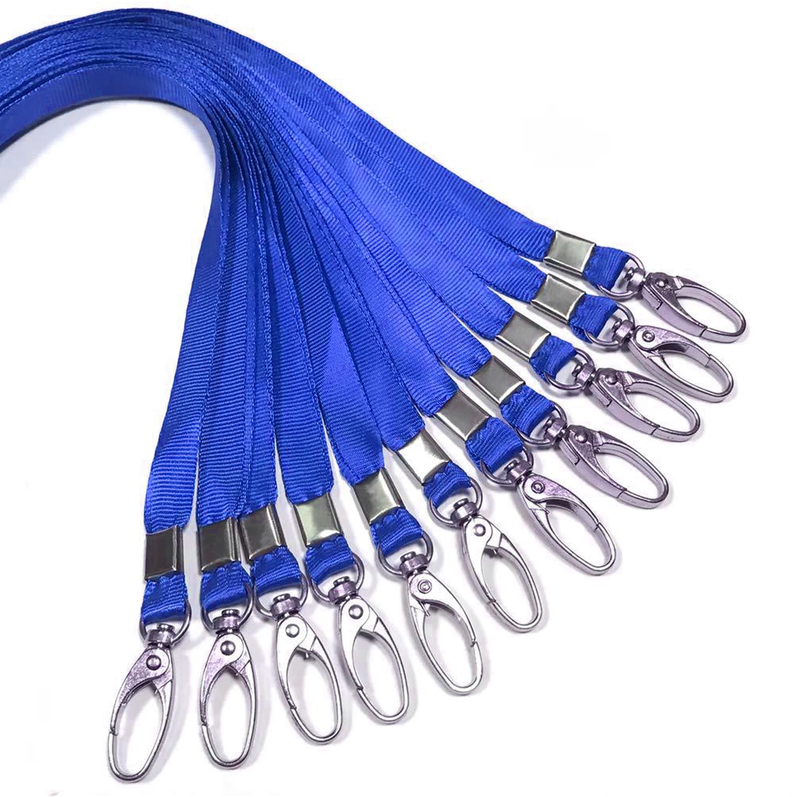 Black Lanyard 100 Pack Bulk Badge Lanyards for ID Badges Neck Cruise Lanyard Name Tag Lanyard ID Holder