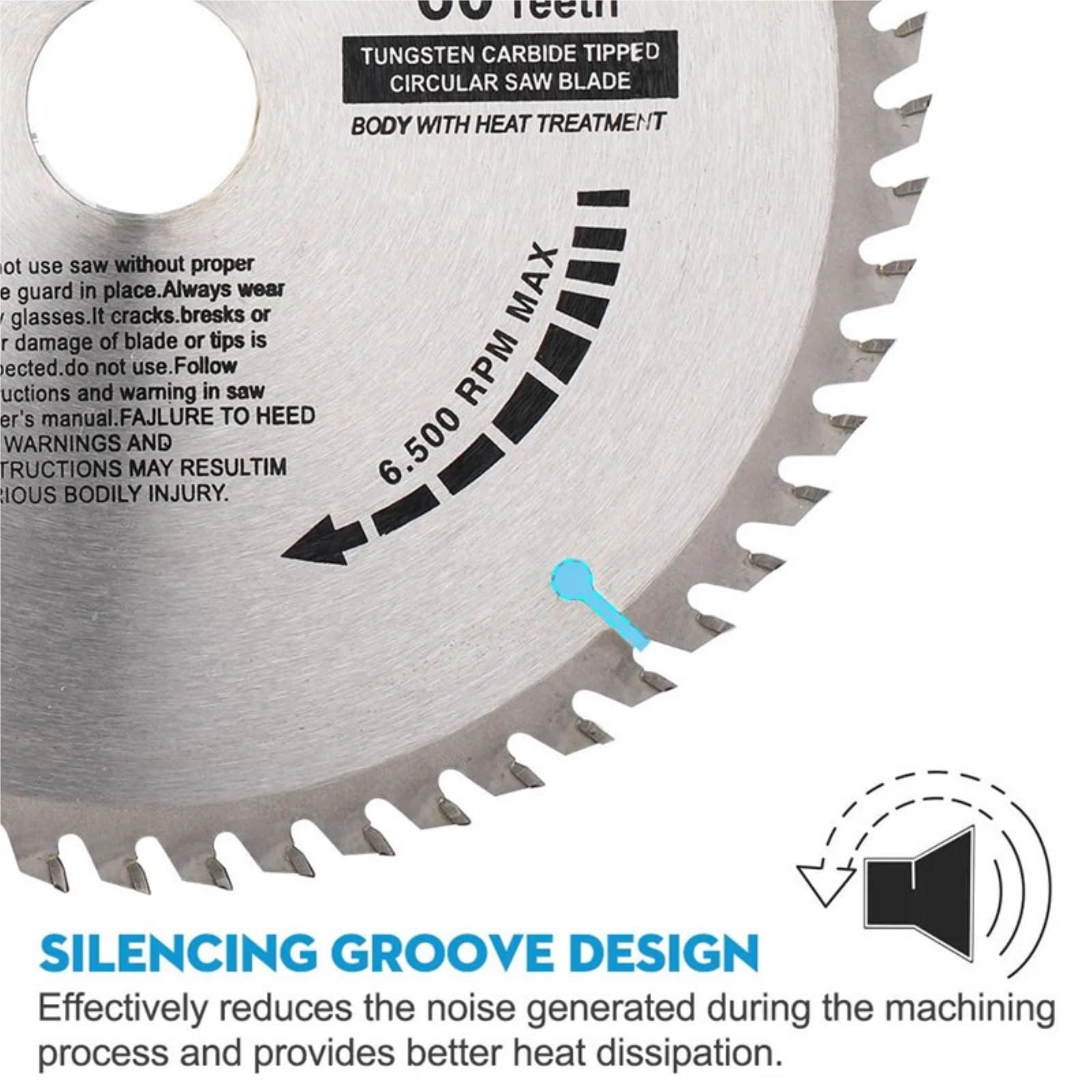 Brzeszczot do cięcia metalu 1PC TCT 210mm brzeszczot do drewna 24T/48T/60T/80T tarcza cięcia z końcówką węglikową narzędzia obróbki(210mmx30x60T)