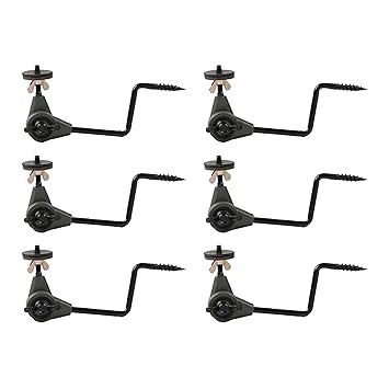 Hunting Made Easy (HME) HME Products Economy Trail Camera Holder 6-Pack: Holds Any Trail Cam and Screws Into Trees