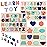 Wooden Puzzles for Toddlers, Voamuw Wooden Alphabet Number Shape Puzzle Toddler Education Learning Toys for Kids Ages 3 4 5 Years Old (Set of 3)