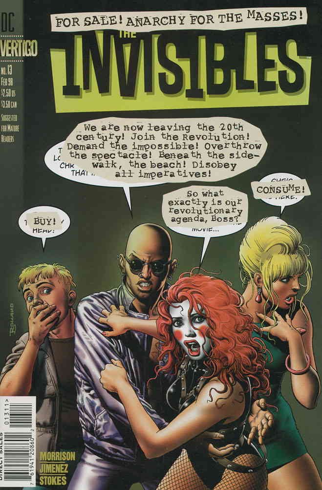 Amazon.com: Invisibles, The (Vol. 2) #13 VF ; DC/Vertigo