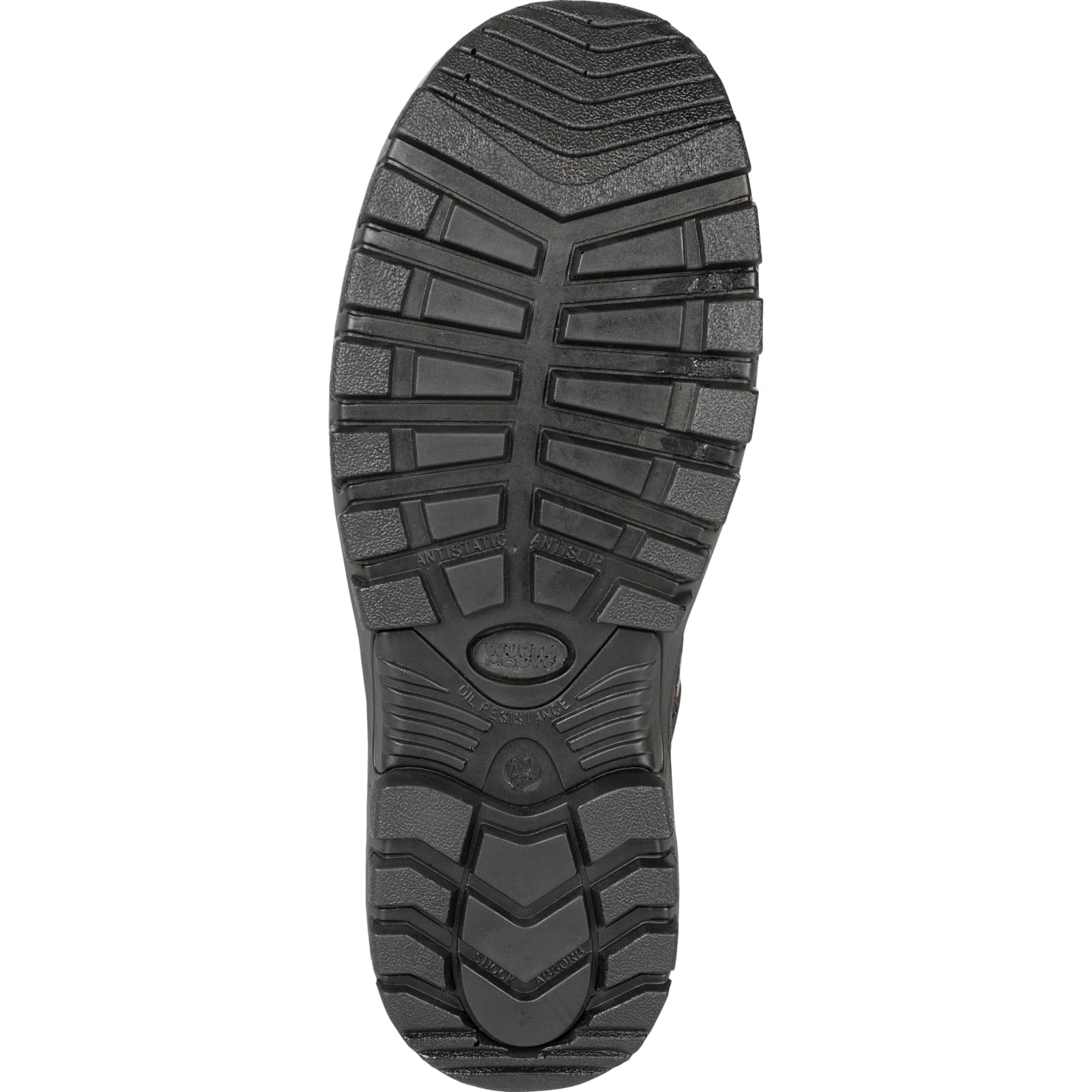 WÜRTH MODYF Chaussures de sécurité Hercules Montantes S3 SRC Noires Taille 45 Unisexe Travail Cuir Polyuréthane