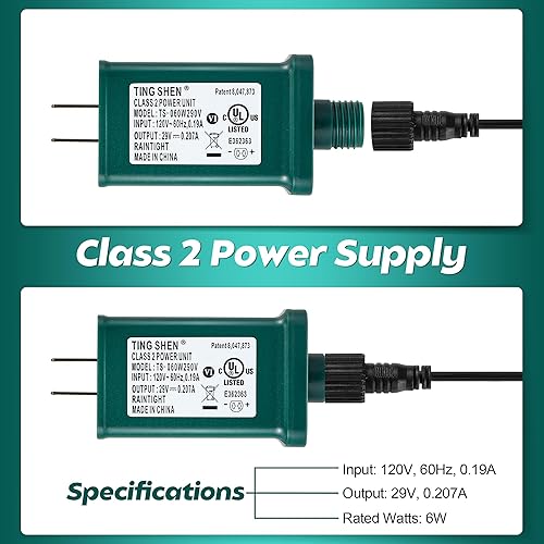 Vista 18 de Enhon Fuente de alimentación LED de 29 V, certificación UL, transformador LED, fuente de alimentación de repuesto clase 2, transformador de bajo