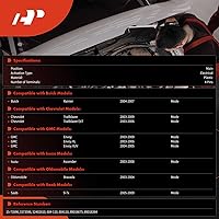 Vista 2 de A-Premium Actuador de puerta de mezcla de calentador HVAC, compatible con Chevrolet Trailblazer, Trailblazer EXT y GMC Envoy, Envoy XL, Envoy XUV