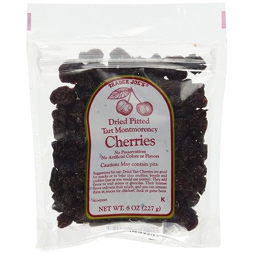 Cerezas Montmorency secas sin hueso de Trader Joe's