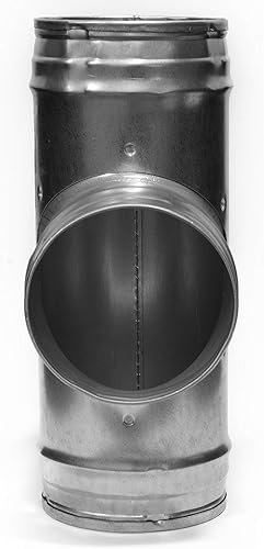 Miniatura 4 de Vent Systems Conector de conducto de 6 pulgadas, adaptador de manguera de 3 vías para manguera, conector de tubo redondo en forma de T, ventilador