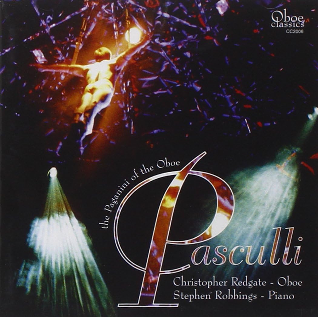 Pasculli Works for Oboe and Piano Amazon.co.uk CDs & Vinyl