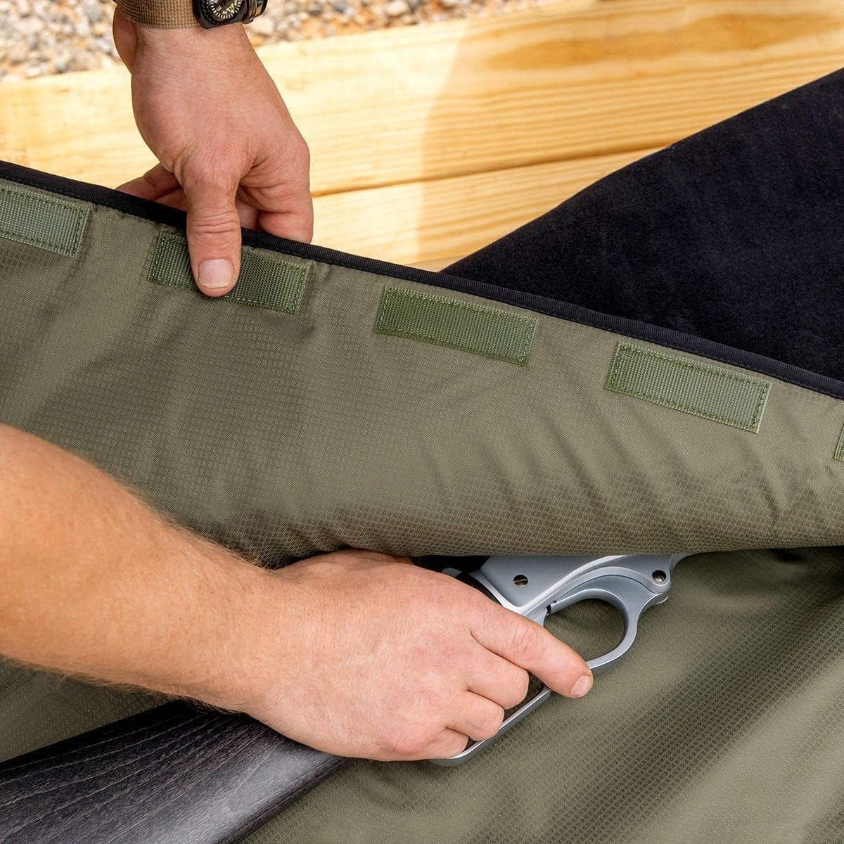 Case-Mate Outdoor - Long Gun Wrap - Foldable Soft Case for Rifles and Shotguns - Olive Drab