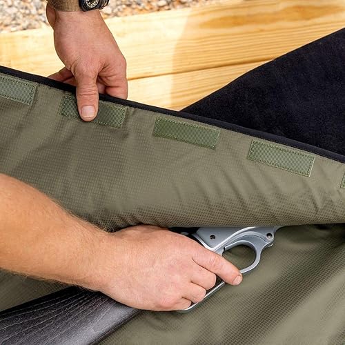 Miniatura 6 de Case-Mate Outdoor - Envoltura larga para pistola - Estuche suave plegable para rifles y escopetas - Olive Drab