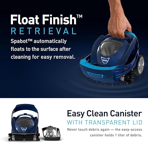 Miniatura 6 de Polaris Spabot - Limpiador de spa automático manos libres, diseñado para spas en el suelo y jacuzzis sobre el suelo