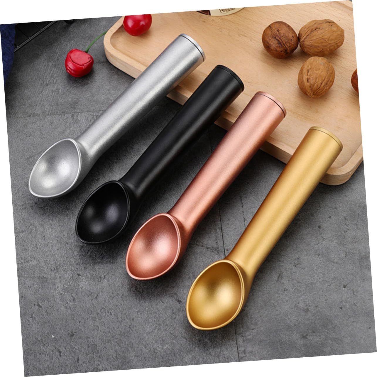 Mikinona Ice Cream Scoop for Ice Machine Large Style Lightweight Aluminum Scoop Smooth Surface