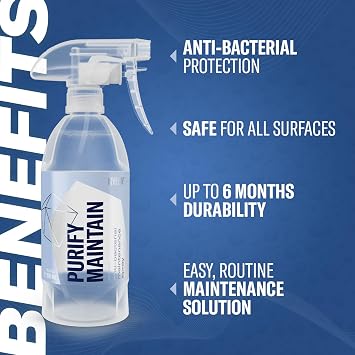 Gyeon Purify Maintain Interior Spray Surface Cleaner & Protector for Car, Home & Office Easy Spray-On, Wipe-Off Application 500ml