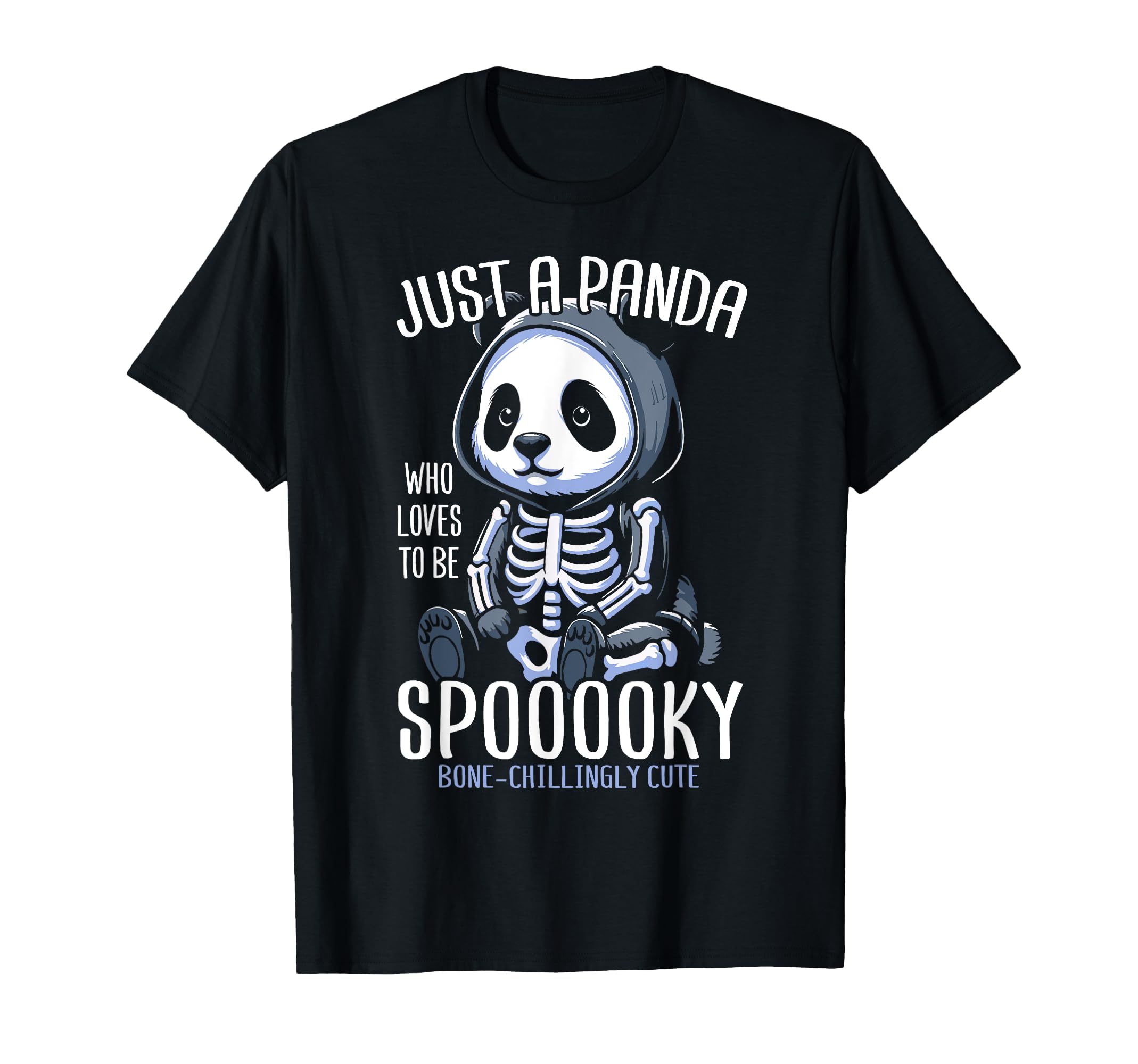 Skeleton Panda Spooky Pandabear T-Shirt