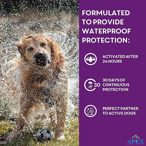 Miniatura 19 de Apex Plus Prevención de pulgas y garrapatas para perros XL (89-132 libras) Suministro de 3 meses Tratamiento de pulgas y garrapatas