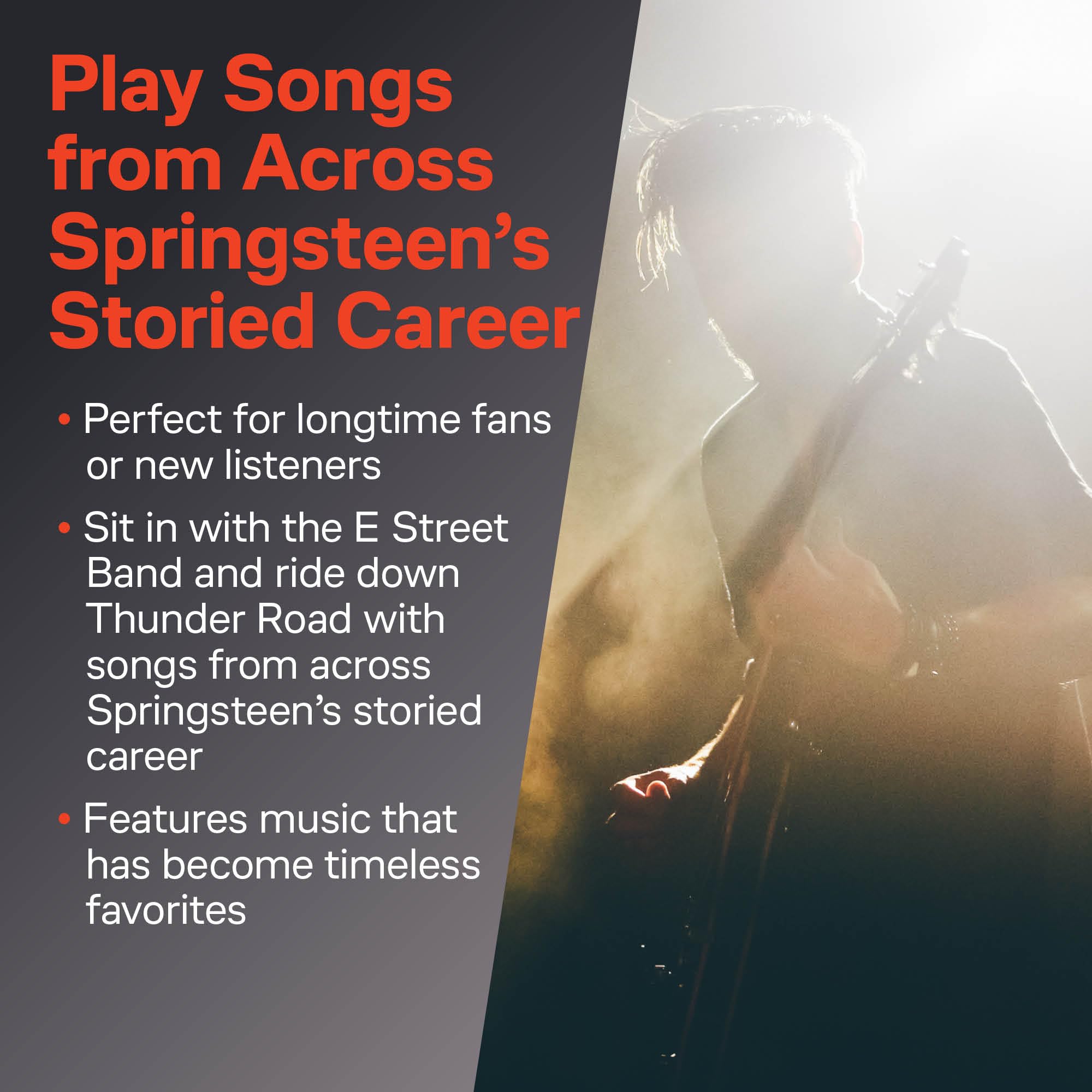 Bruce Springsteen Sheet Music Collection | Recueil de partitions Piano Voix Guitare avec paroles et accords | 30 chansons rock incontournables pour Piano Vocal Guitar | Arrangements originaux