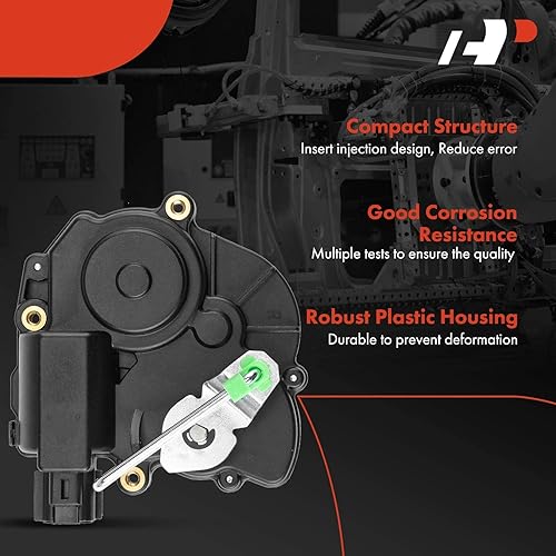 Miniatura 5 de A-Premium Actuador de bloqueo de pestillo de puerta corredera derecha compatible con vehículos Toyota - Sienna 2004 2005 2006 2007 2008 2009 2010 -