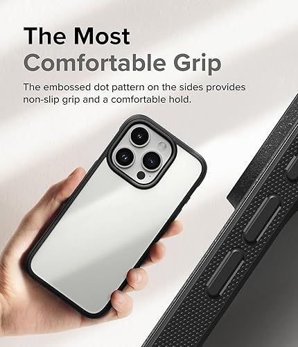 Miniatura 6 de Ringke Fusion Bold - Funda compatible con iPhone 15 Pro Max [negro mate] + estilo de cámara compatible con iPhone 15 Pro Max