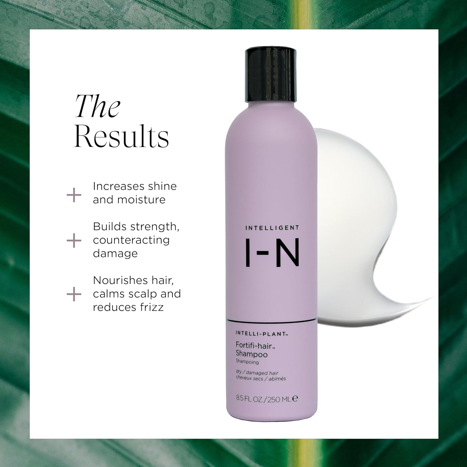 Intelligent Nutrients Fortifi-hair Shampoo, Moisturizing, Plant-Based Shampoo for Dry, Damaged Hair, Rejuvenates, Rebuilds, Vegan, 8.5 Oz - Image 3
