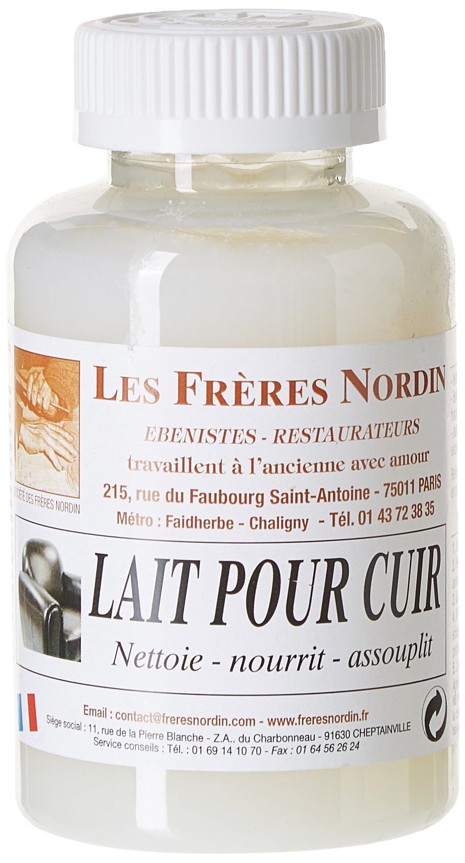 Lait d'entretien pour cuir - Les Frères Nordin
