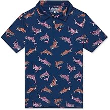 Chubbies Performance Boys Polo Shirt - UPF 50+ Moisture Wicking Fabric, Short Sleeve Collared Polo Shirts for Boys