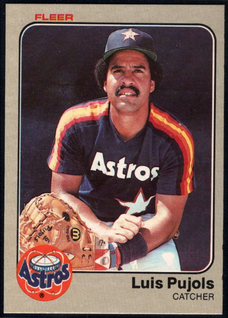 Amazon.com: Baseball MLB 1983 Fleer #459 Luis Pujols Astros