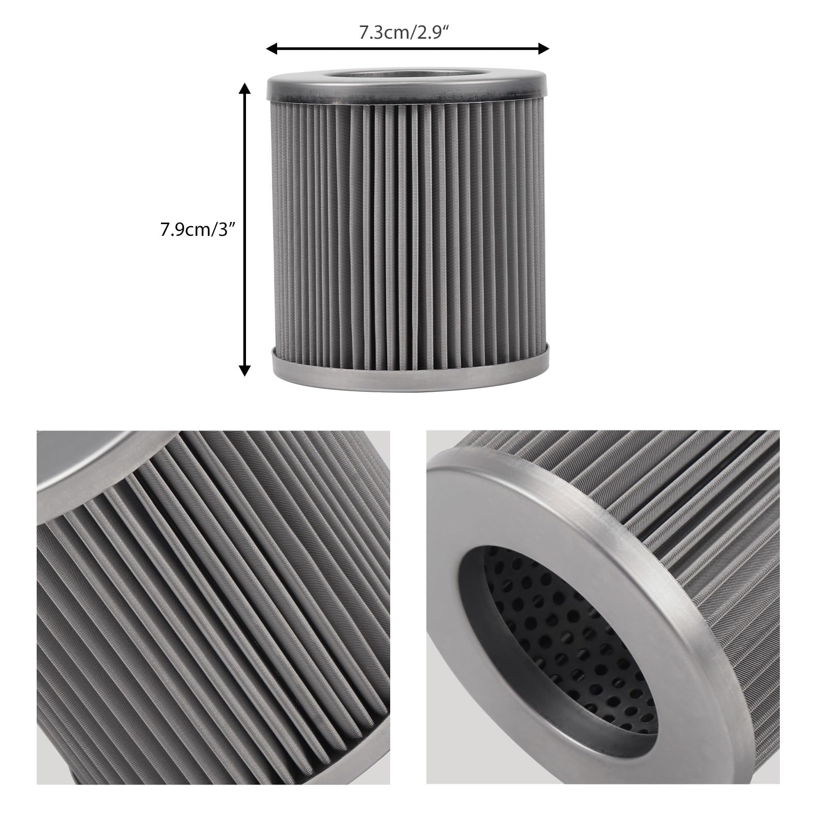 filtro de aceite del motor Filtro de aceite compatible con BMW E90 E92 E93 E60 E87 E82 E88 F31 F34 F36 F30 F20 F10, X1 E84, X3 E83 F25, X5 X6 Z4, 11427566327