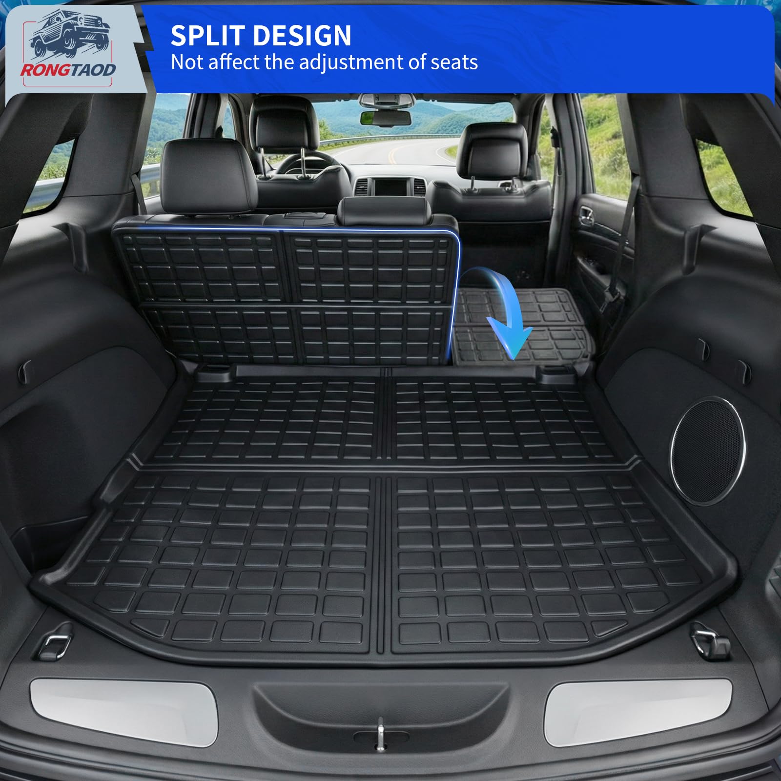 Amazon.co.jp: Rongtaod カーゴマット 2011-2021 Jeep グランド
