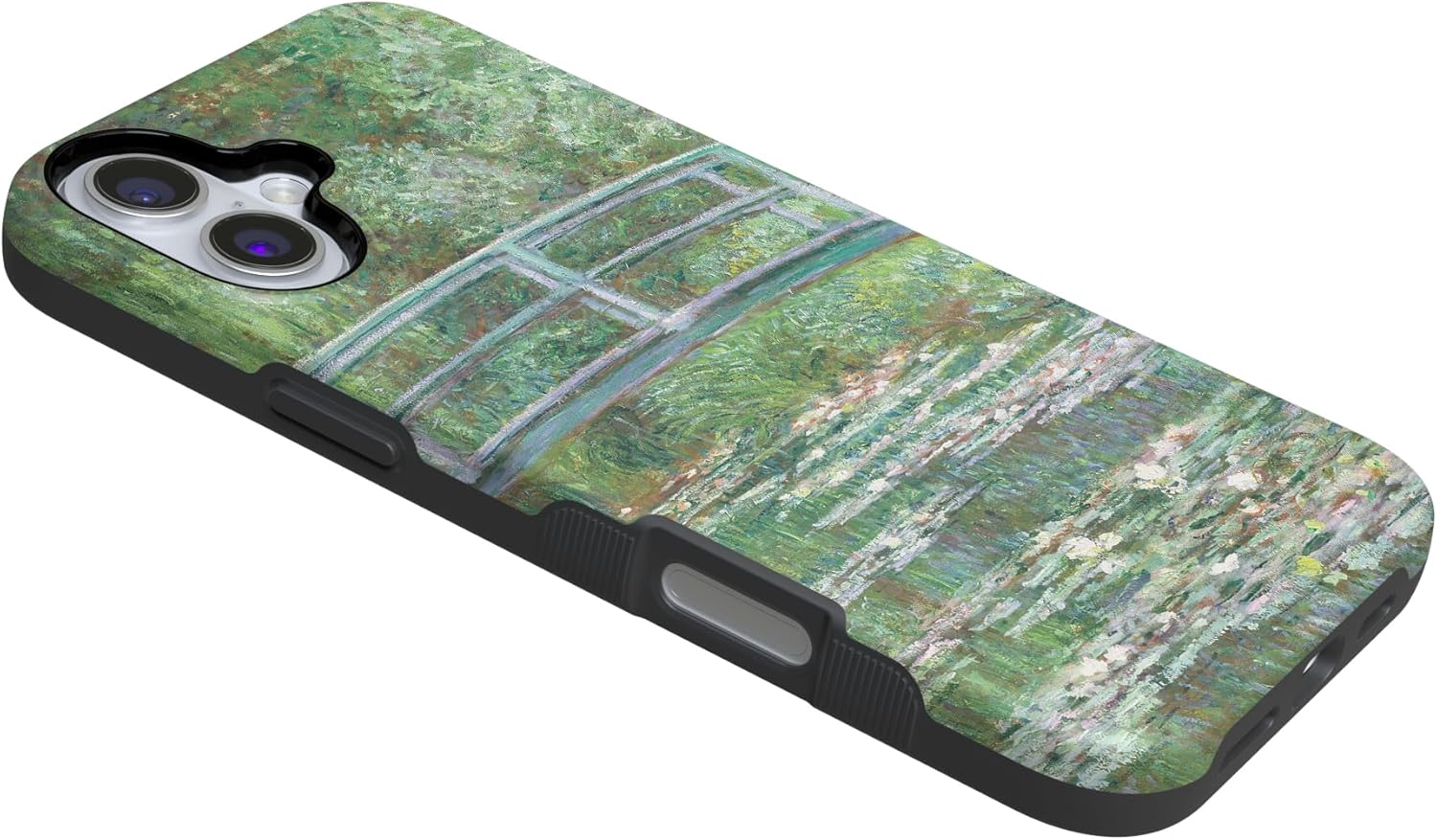 Casely iPhone 16 Case | Monet's Bridge | The Met Museum | Bold Protective Design | Compatible with MagSafe