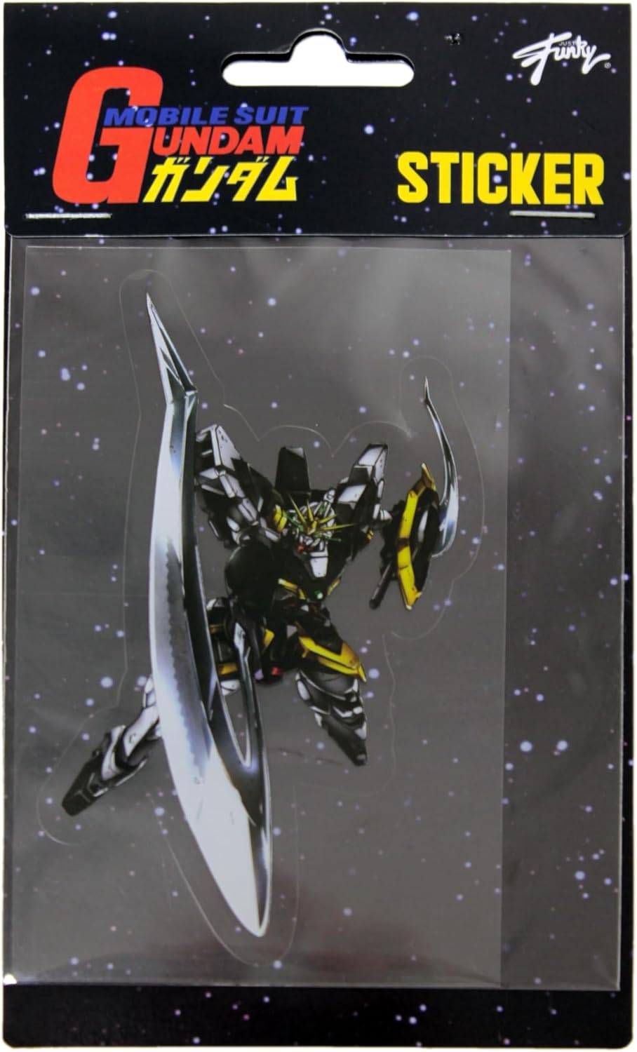 JUST FUNKY Gundam Wing 45 X 60 Inch Fleece Throw Blanket & Sticker - Image 6