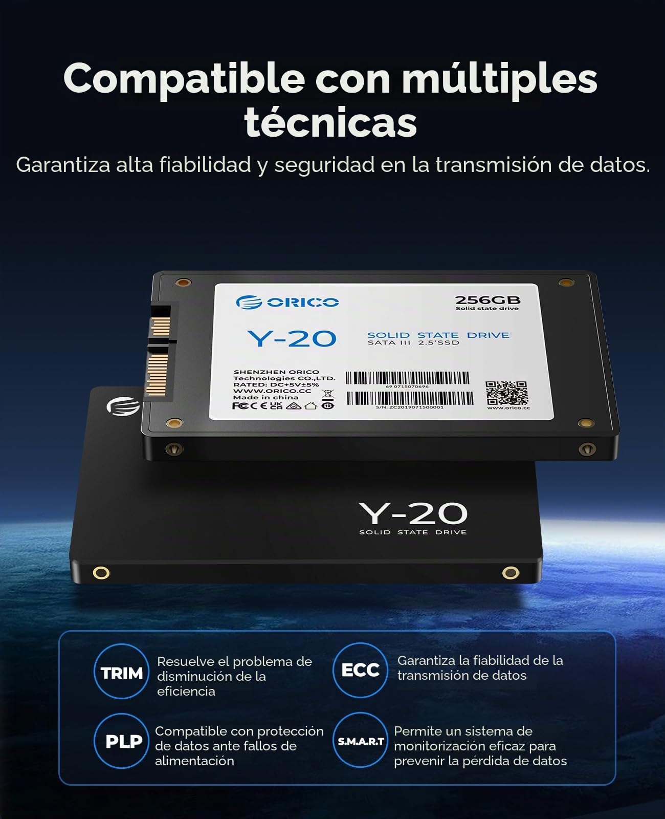 ORICO 512GB SSD SATA III 6Gb/s 2.5