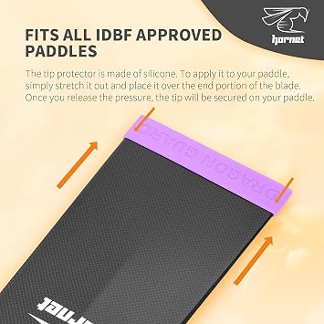 Dragon Guard Tip Protector for Dragon Boat Paddles (purple)