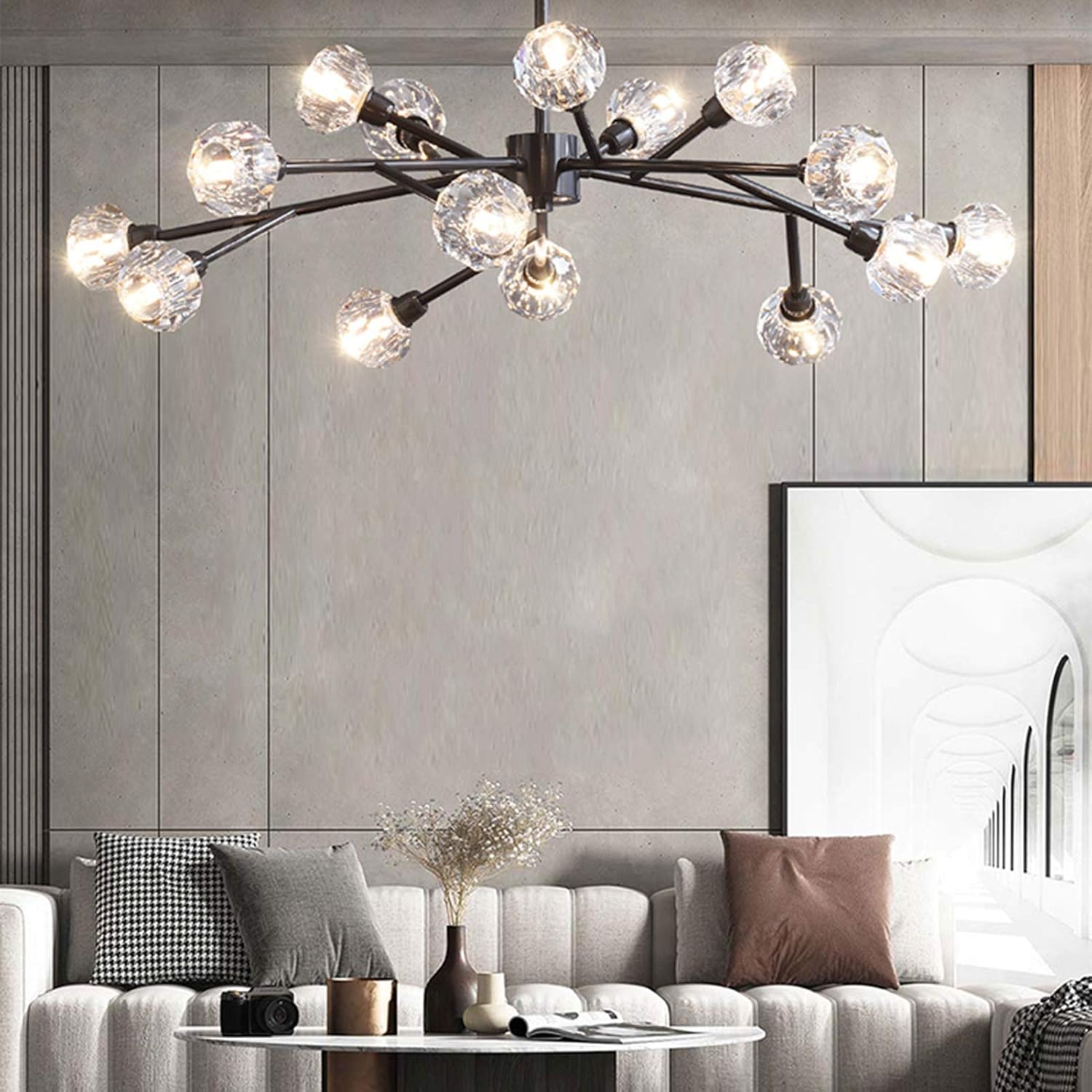 【M2281-94-67】シャンデリア クリスタル 照明器具 リビング 天井照明 M2281-94-67】シャンデリア クリスタル 照明器具 リビング 天井照明