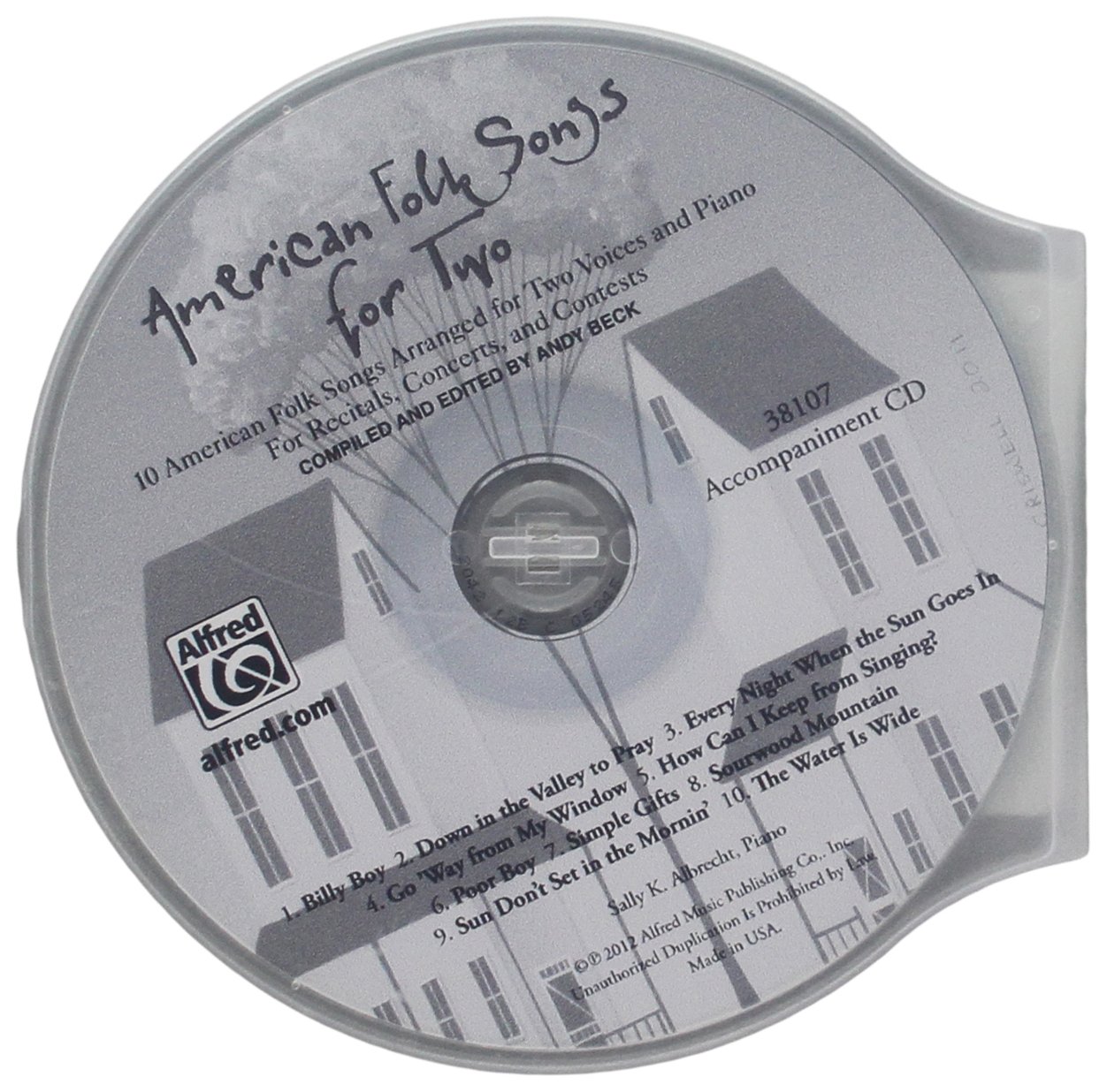 American Folk Songs for Two: 10 American Folk Songs Arranged for Two Voices and Piano for Recitals, Concerts, and Contests (For Two Series)