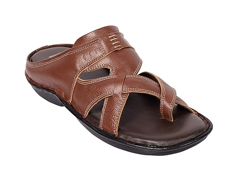 amazon leather chappals