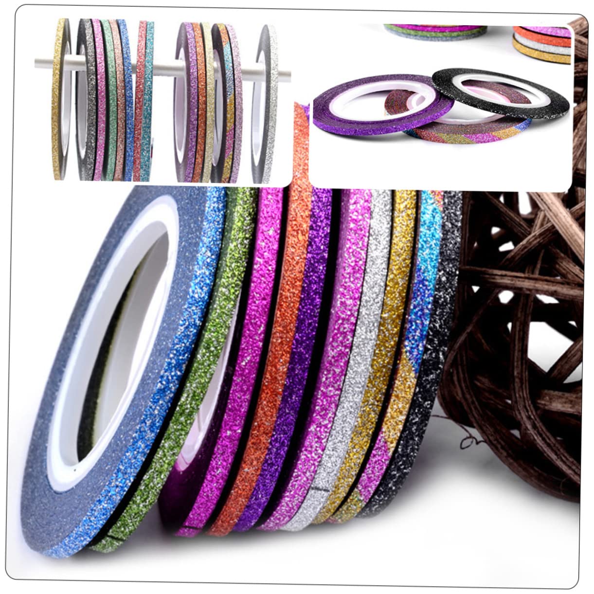 Healeved 120pezzi Per Nail Art Adesivi Decorativi Per Unghie Decorazioni Unghie Professionali