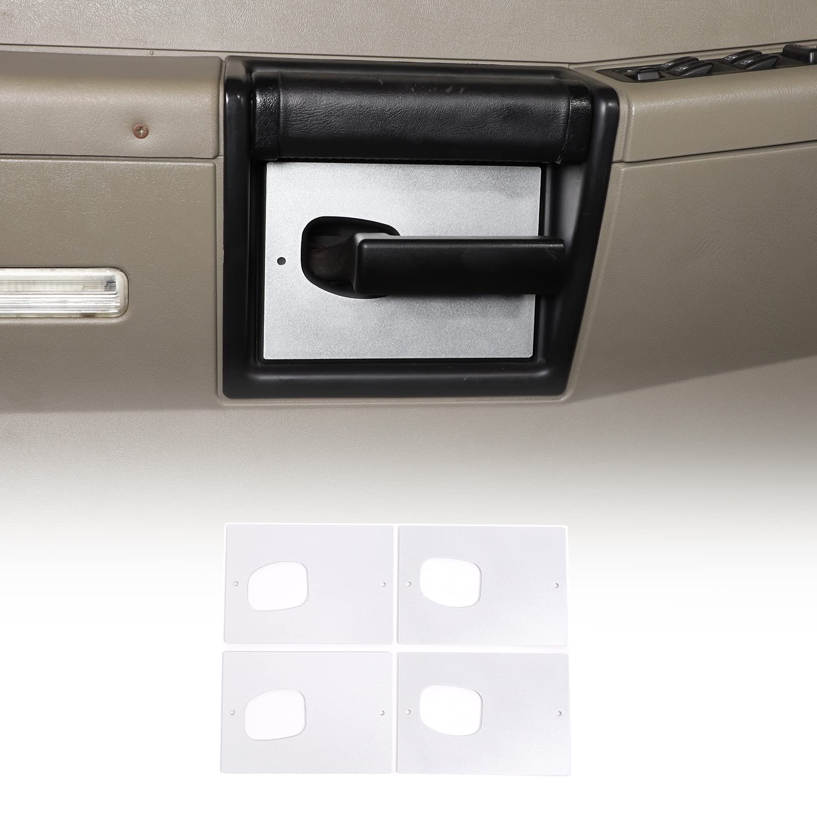 Amazon.com: Qiosreui Car Interior Door Handles Anti-Scratch Plate