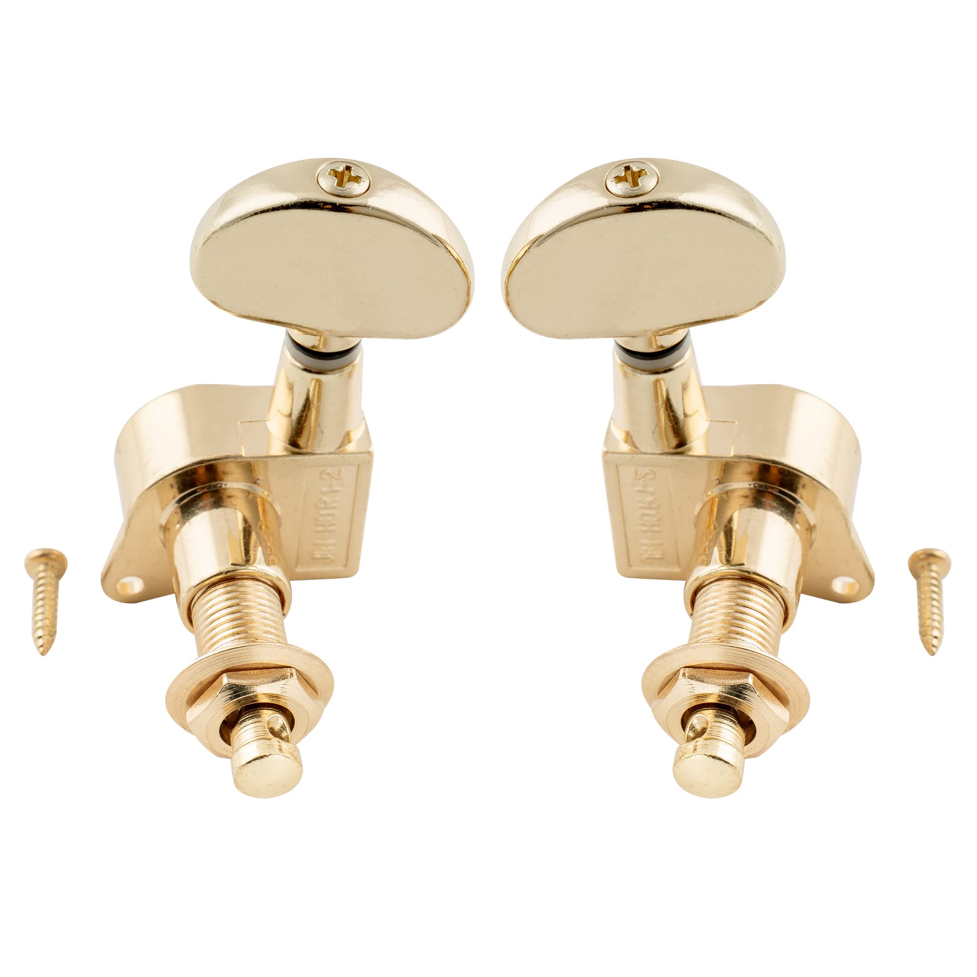 Wilkinson WJN03 Guitare Mécaniques 3L3R E-Z-LOK type Ratio 1:19 Tuners pour Epiphone Les Paul SG Guitare électrique ou Acoustique, Doré