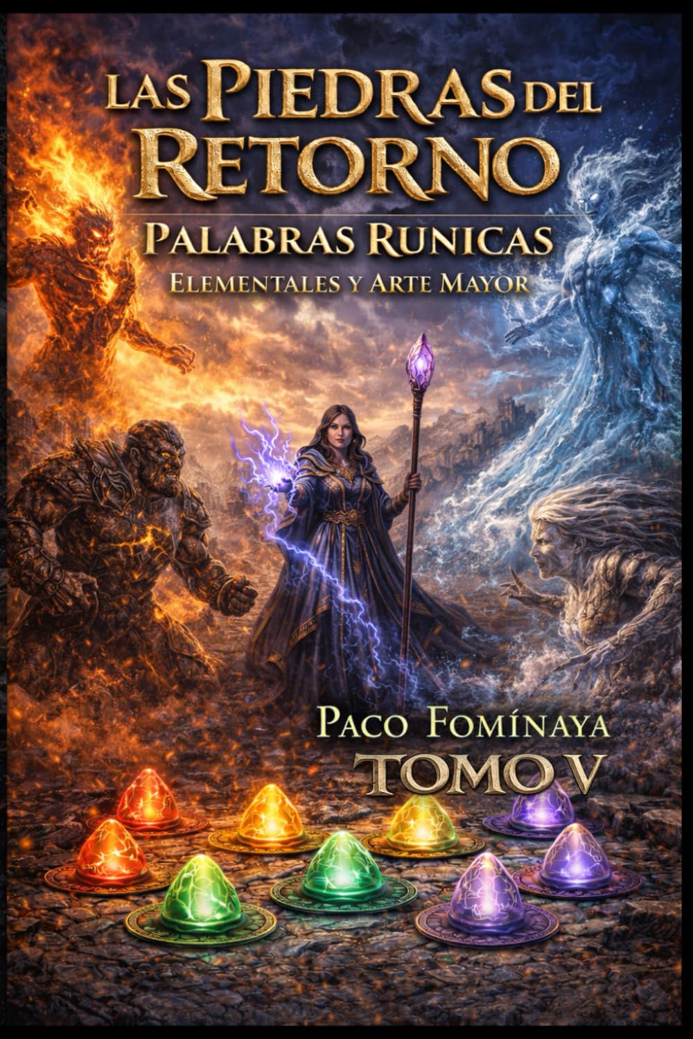 Las Piedras del Retorno - Tomo V - Elementales y Arte Mayor: Enciclopedia Rúnica de La Tierra de Sarión