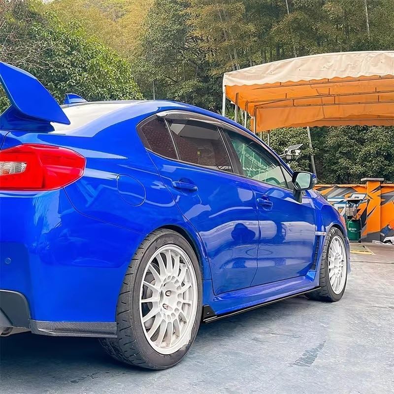 Falda lateral para parachoques labio kit de Subaru WRX en ruta 5