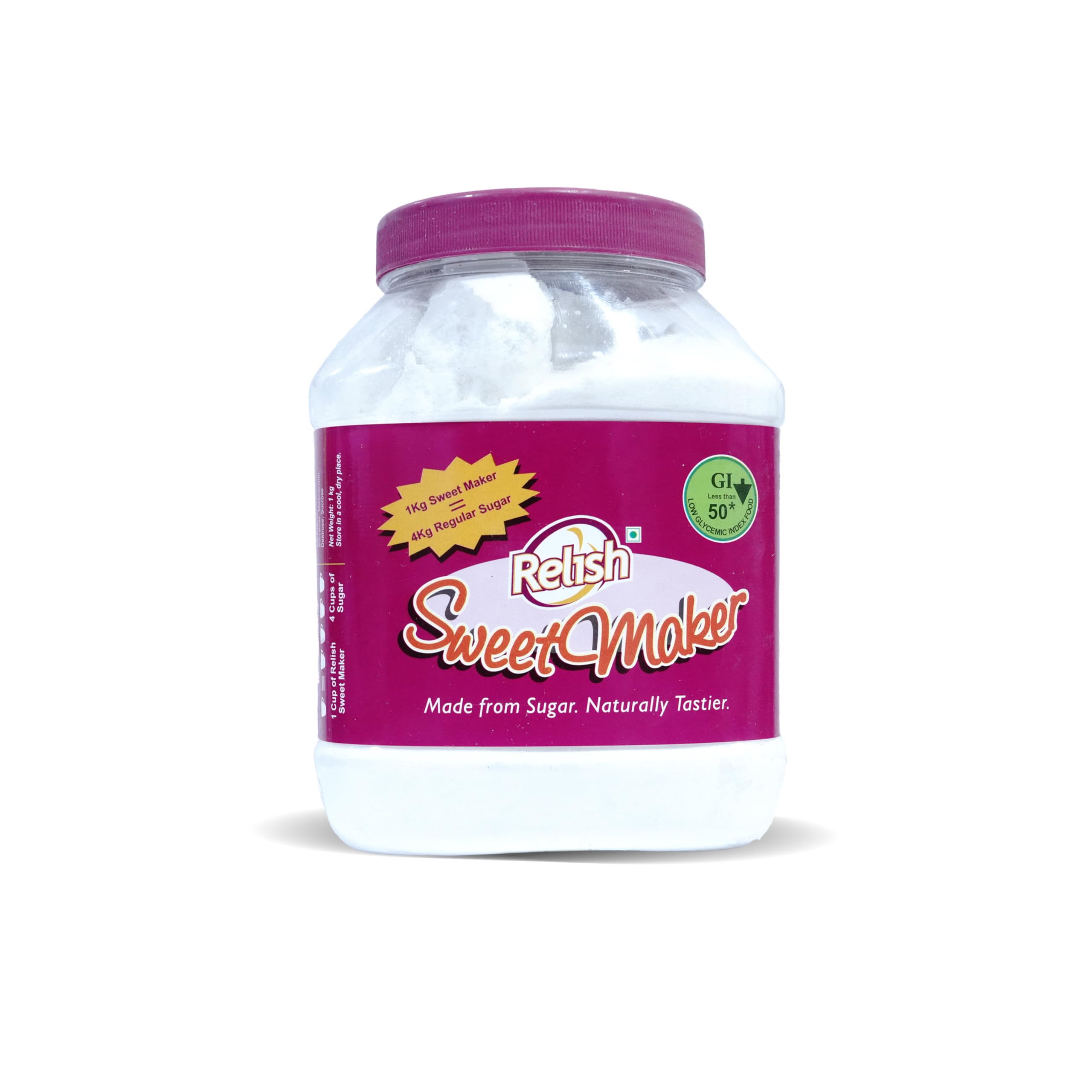 Relish Sweet Maker, Blend of Relish Diet Sugar and Regular Sugar (1 Kg)-image-9