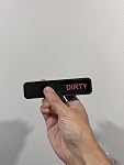 Generic Dishwasher Status Magnet, Clean/Dirty Indicator, Black