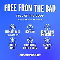 Vista 7 de Oceanblue Omega-3 2100 Profesional con Vitamina K2 y Vitamina D3-60 Unidades – Suplemento omega-3 de aceite de pescado sin eructos de Triple