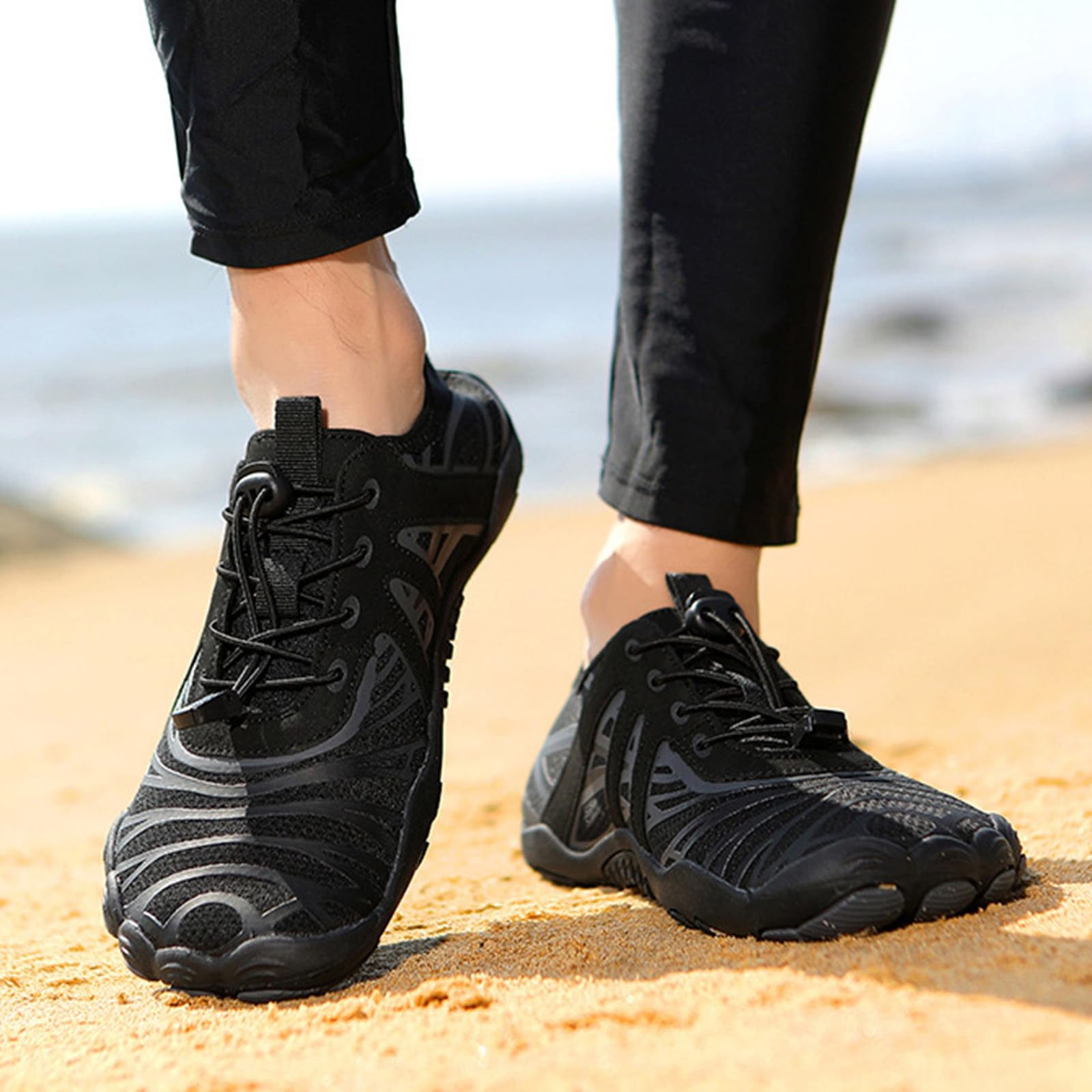 Generisch Wasserschuhe Schwimmschuhe Damen Sportschuhe Barfuß Schuhe Breite Füße 41 Badeschuhe Aqua Erwachsene Schwimm Barfuss Outdoor Wasser Tauchschuhe Aquaschuhe Wassersocken Barfussschuhe