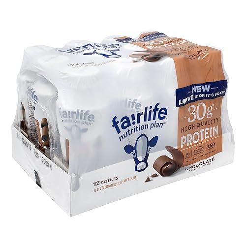 Miniatura 3 de Fairlife Nutrition Plan - Batido de chocolate alto en proteínas, 1.06 onzas de proteína, 11.5 onzas, paquete de 8