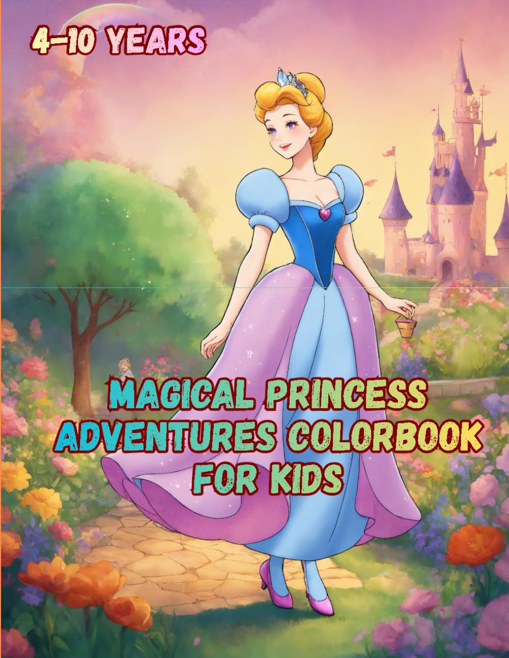 Magical Princess Adventures Colorbook: Bold Outlines for Big Smiles