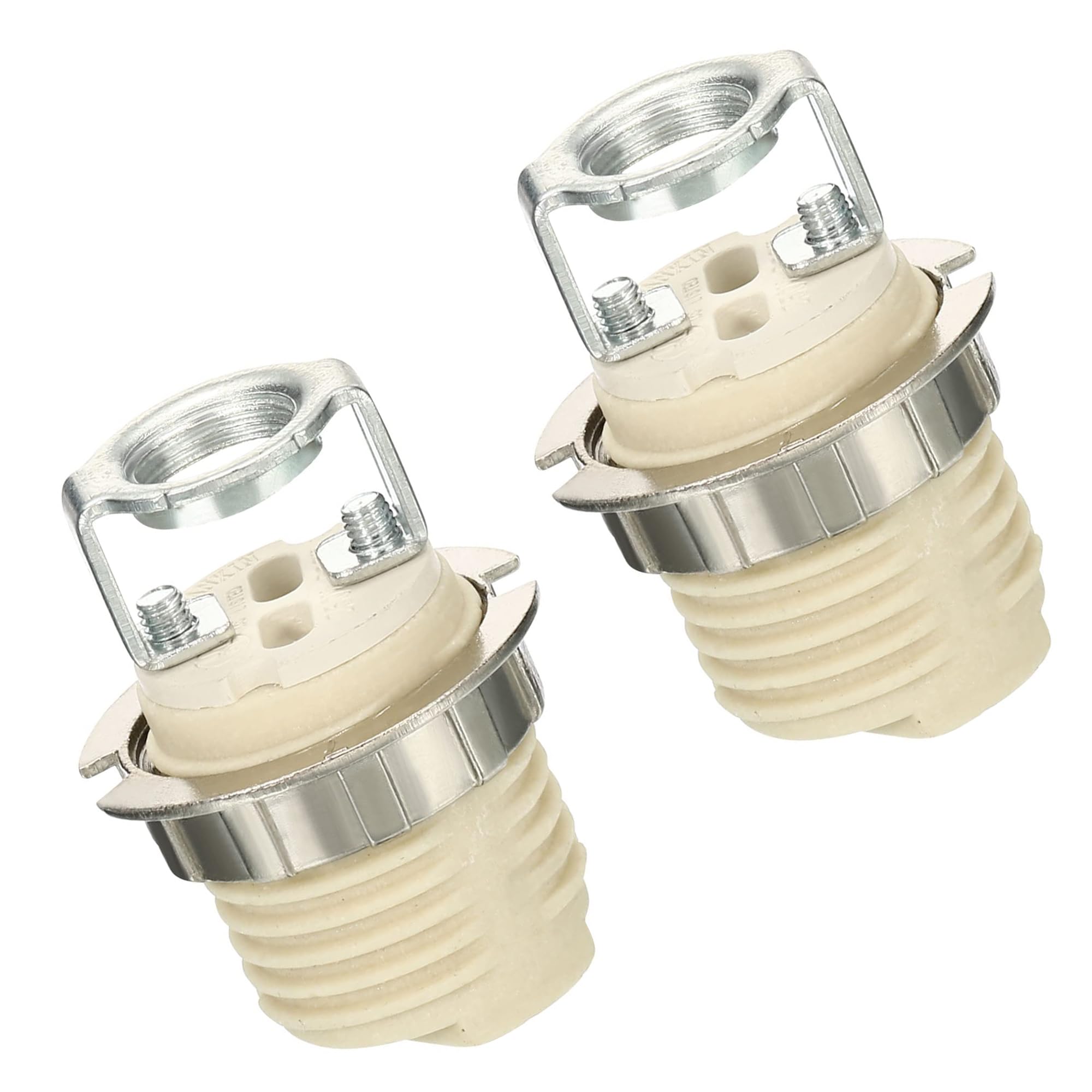 TA-VIGOR G9 Light Base Socket Kit, 2 Pack Ceramic Light Bulb Holder with 10 Inch Wire Lead, 250V 2A Pin Type G9 Lamp Holder Socket for LED Halogen CFL Bulbs, Ceiling or Pendant Lights